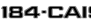 184-CAI978 Regular.ttf