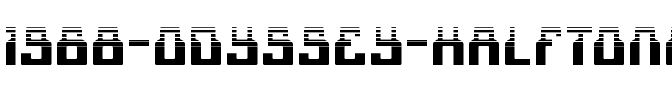1968 Odyssey Halftone Regular.ttf