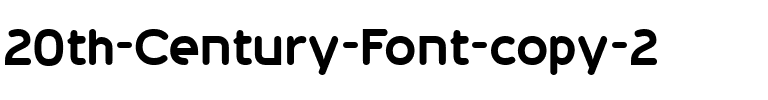 20th Century Font Regular.ttf