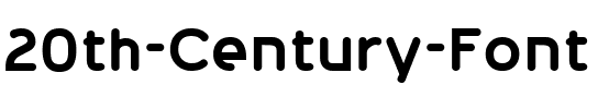 20th Century Font Regular.ttf