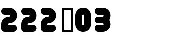 222 03 Regular.ttf