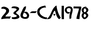 236-CAI978 Regular.ttf