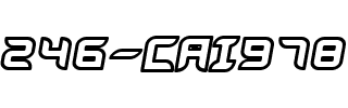 246-CAI978 Regular.ttf
