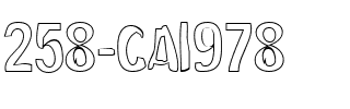 258-CAI978 Regular.ttf