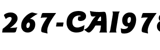 267-CAI978 Regular.ttf