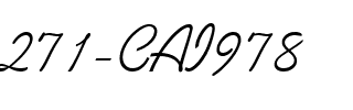 271-CAI978 Regular.ttf