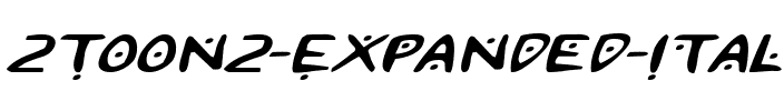 2Toon2 Expanded Italic Expanded Italic.ttf