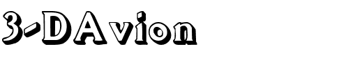 3-DAvion Regular.ttf