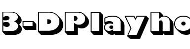 3-DPlayhouse Normal.ttf
