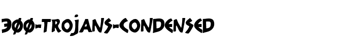 300 Trojans Condensed Condensed.ttf