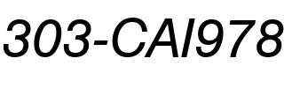 303-CAI978 303-CAI978.ttf
