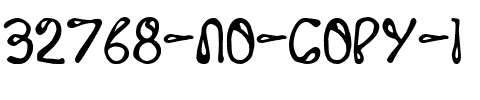 32768 NO Regular.ttf