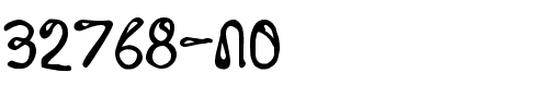 32768 NO Regular.ttf