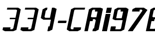 334-CAI978 Regular.ttf