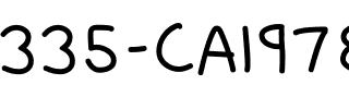 335-CAI978 Regular.ttf