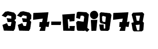 337-CAI978 Regular.ttf