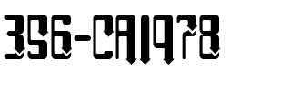 356-CAI978 Regular.ttf