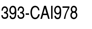 393-CAI978 Regular.ttf