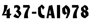 437-CAI978 Regular.ttf