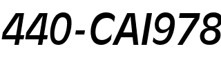 440-CAI978 440-CAI978.ttf
