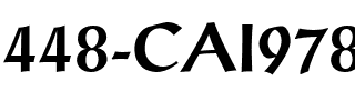 448-CAI978 448-CAI978.ttf