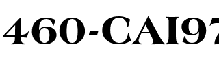 460-CAI978 Regular.ttf