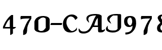 470-CAI978 Regular.ttf