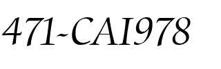 471-CAI978 Regular.ttf