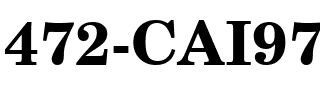 472-CAI978 472-CAI978.ttf