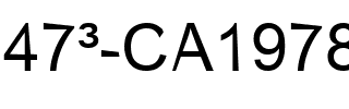 473-CAI978 Regular.ttf
