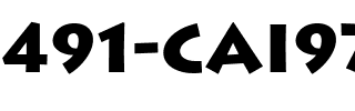 491-CAI978 491-CAI978.ttf
