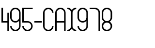 495-CAI978 Regular.ttf