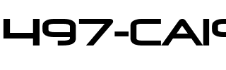 497-CAI978 Regular.ttf
