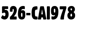 526-CAI978 Regular.ttf