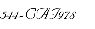 544-CAI978 Regular.ttf