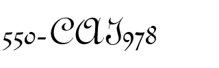 550-CAI978 Regular.ttf