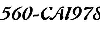 560-CAI978 560-CAI978.ttf