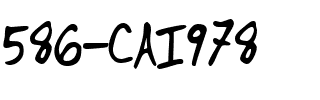 586-CAI978 Regular.ttf