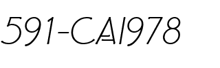 591-CAI978 591-CAI978.ttf
