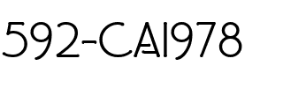 592-CAI978 Regular.ttf