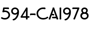 594-CAI978 Regular.ttf