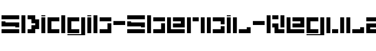 5Didgit Stencil Regular.ttf