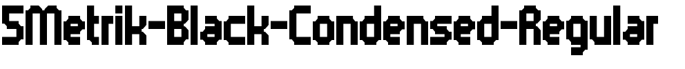 5Metrik Black Condensed Regular.ttf