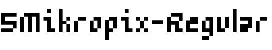 5Mikropix Regular.ttf
