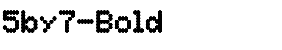 5by7 Bold.ttf