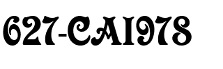 627-CAI978 Regular.ttf