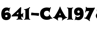 641-CAI978 641-CAI978.ttf