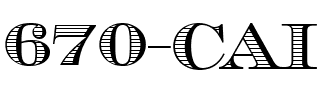 670-CAI978 Regular.ttf