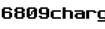 6809chargen Regular.ttf