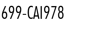 699-CAI978 Regular.ttf